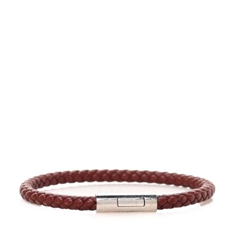 HERMES Swift Goliath Bracelet T6 Rouge H.